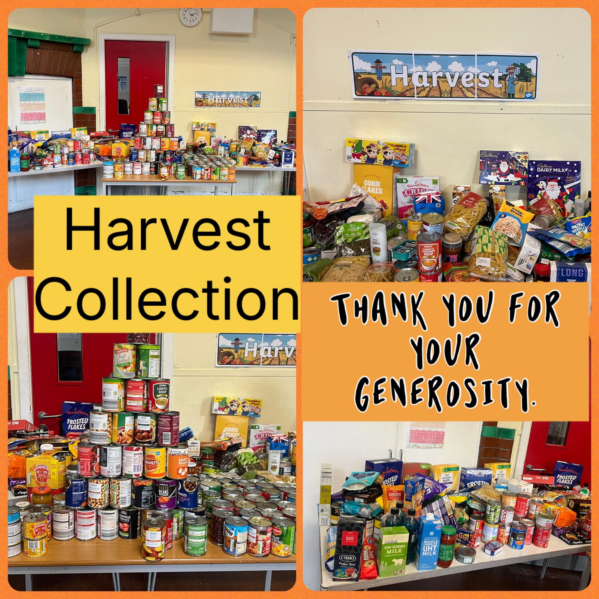 233 tins, 72 bags of pasta and lots of other kind donations.